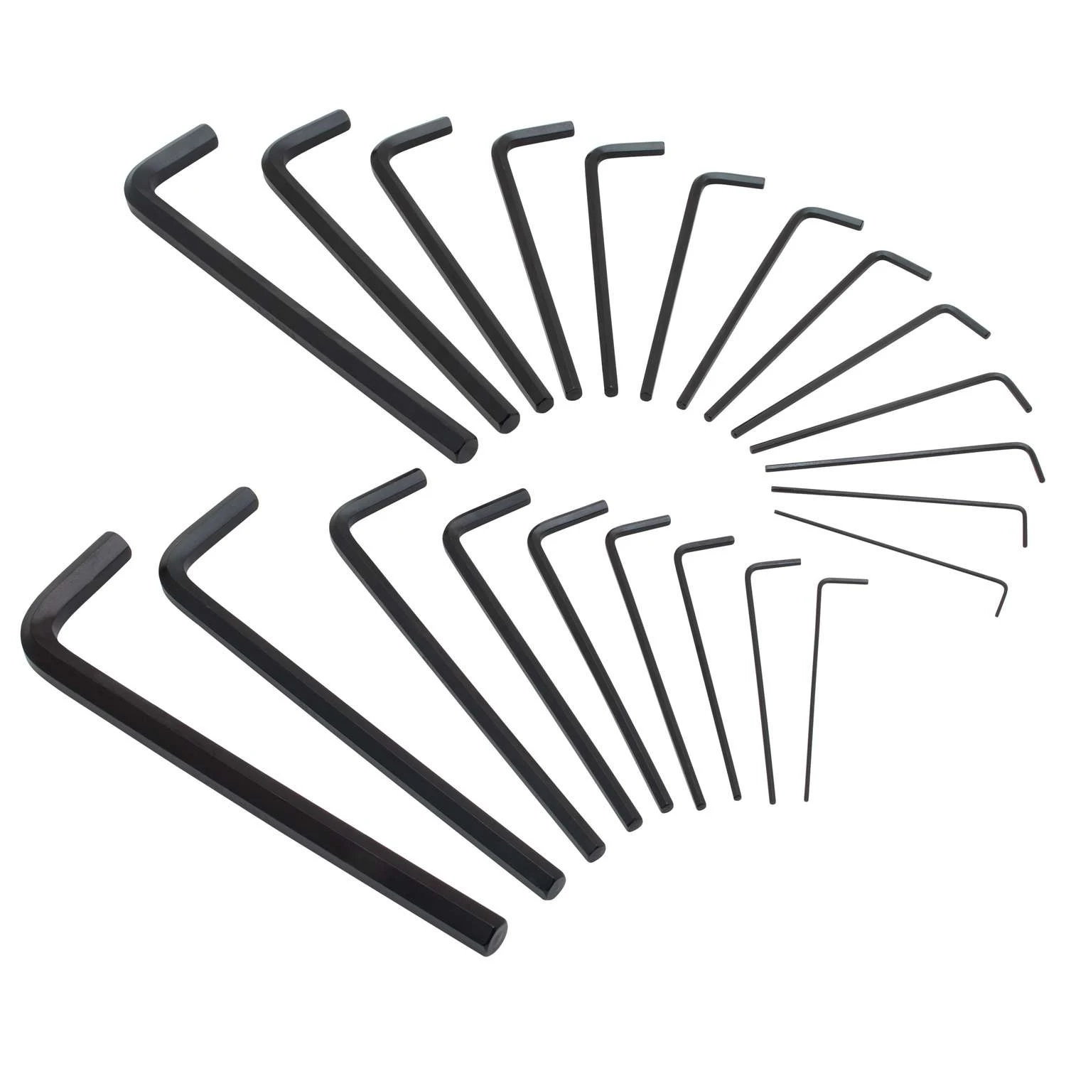 Stanley Multi-Size Metric And SAE Long Arm Hex Key Set 22 Pc 4 Stanley Multi-Size Metric And SAE Long Arm Hex Key Set 22 Pc - Image 2