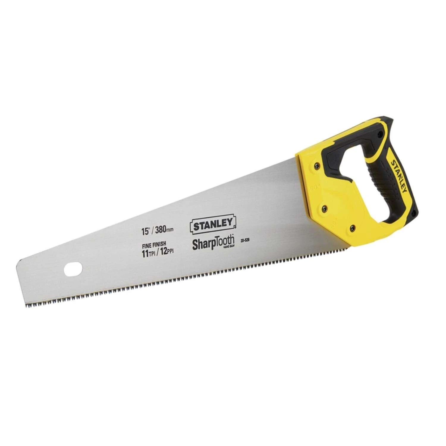 Stanley SharpTooth 15 In. Steel Hand Saw 11 TPI 1 Pc 3 Stanley SharpTooth 15 In. Steel Hand Saw 11 TPI 1 Pc