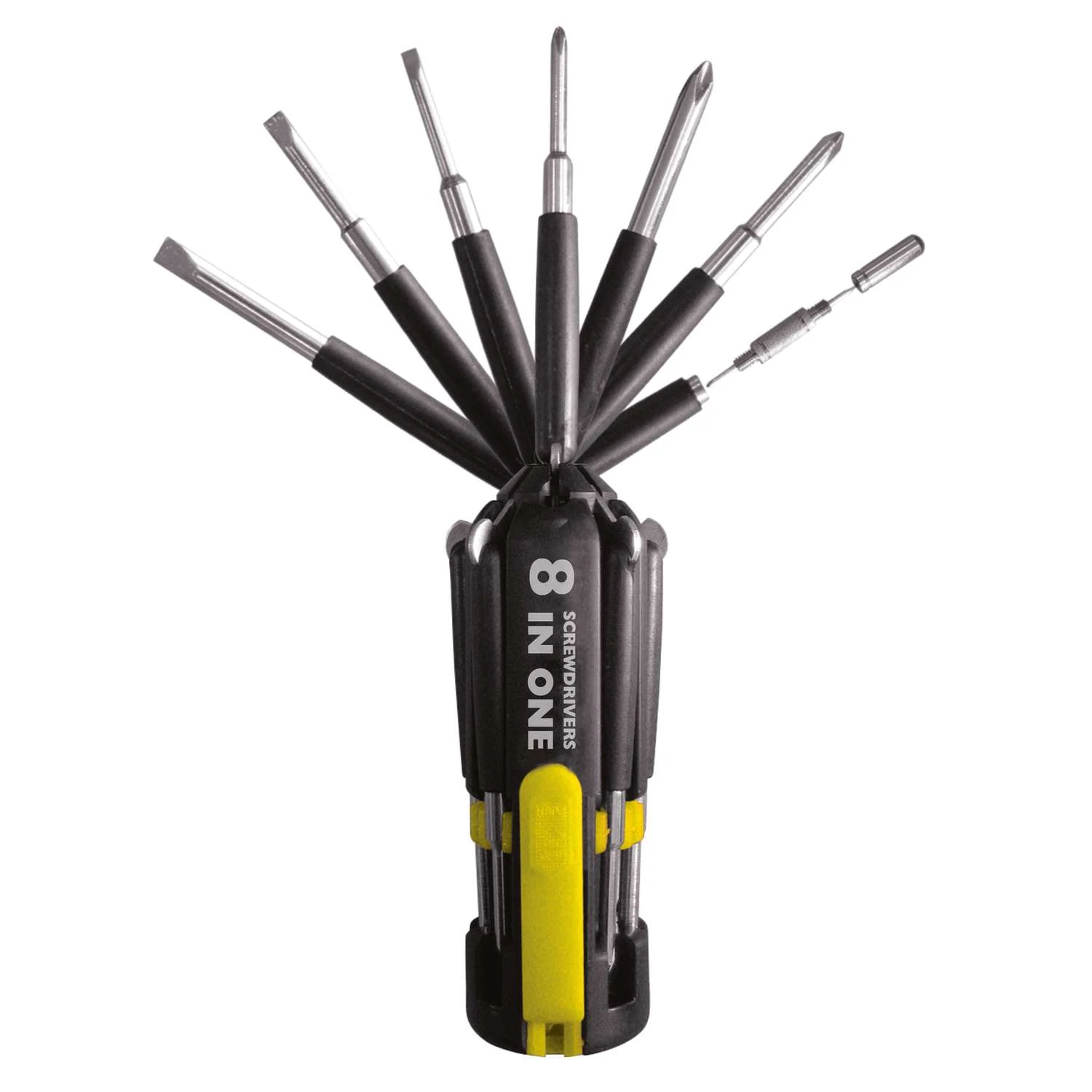 Steel Grip 8 In 1 8-in-1 Screwdriver With Flashlight 3 Steel Grip 8 In 1 8-in-1 Screwdriver With Flashlight