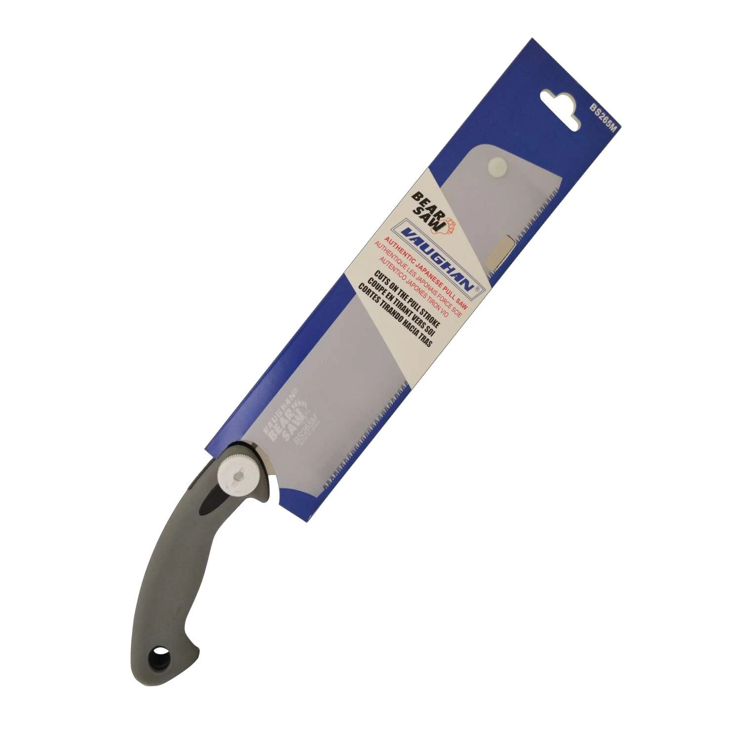 Vaughan Bear Saw 10.5 In. Carbon Steel Pull Stroke Thin Blade Pull Saw 14 TPI Medium 1 Pc 3 Vaughan Bear Saw 10.5 In. Carbon Steel Pull Stroke Thin Blade Pull Saw 14 TPI Medium 1 Pc