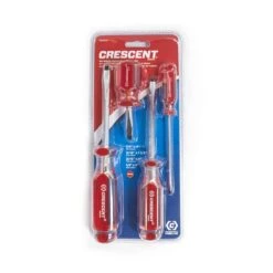 Crescent Slotted Screwdriver Set 4 Pc