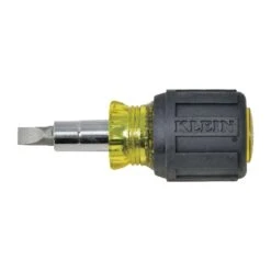 Klein Tools Stubby Multi-Bit Screwdriver/Nut Driver 3.25 In. 5 Pc