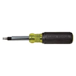 Klein Tools Extended Reach 6-in-1 Screwdriver/Nut Driver 9.109 In. 1 Pc