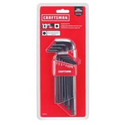 Craftsman Assorted SAE Long Arm Ball End Hex Key Set 13 Pc -Craftsman Store 47e761c6 435c 4561 b6b4 4e1677a33847