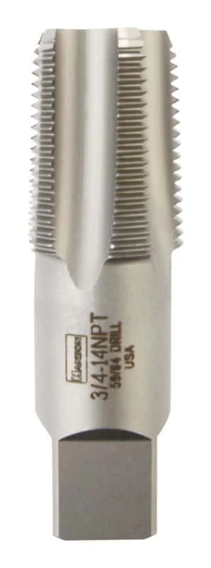 Irwin Hanson High Carbon Steel SAE Pipe Tap 3/4 In. 1 Pc 4 Irwin Hanson High Carbon Steel SAE Pipe Tap 3/4 In. 1 Pc - Image 2
