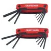 Craftsman Metric And SAE Fold-Up Hex Key Set 2 Pk -Craftsman Store 5e7e0713 bf7f 4e92 af13 a505457afced