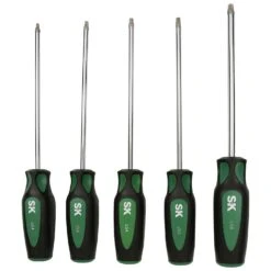 SK Professional Tools 6 In. L Torx Screwdriver Set 5 Pc