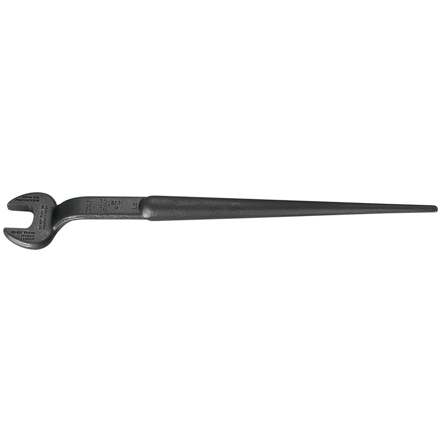 Klein Tools 1-7/16 In. SAE Erection Wrench 17.375 In. L 1 Pc 3 Klein Tools 1-7/16 In. SAE Erection Wrench 17.375 In. L 1 Pc