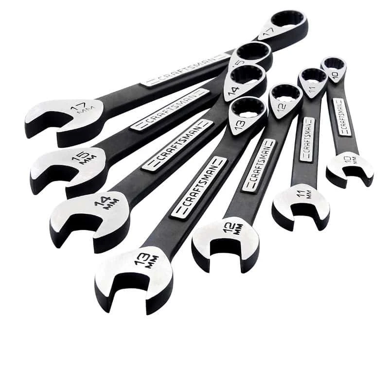 Craftsman Metric Wrench Set 17 In. L 7 Pc 7 Craftsman Metric Wrench Set 17 In. L 7 Pc - Image 5