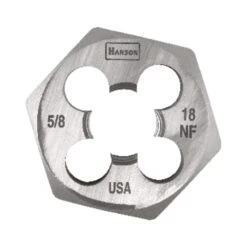 Irwin Hanson High Carbon Steel SAE Hexagon Die 5/8 In. 1 Pc
