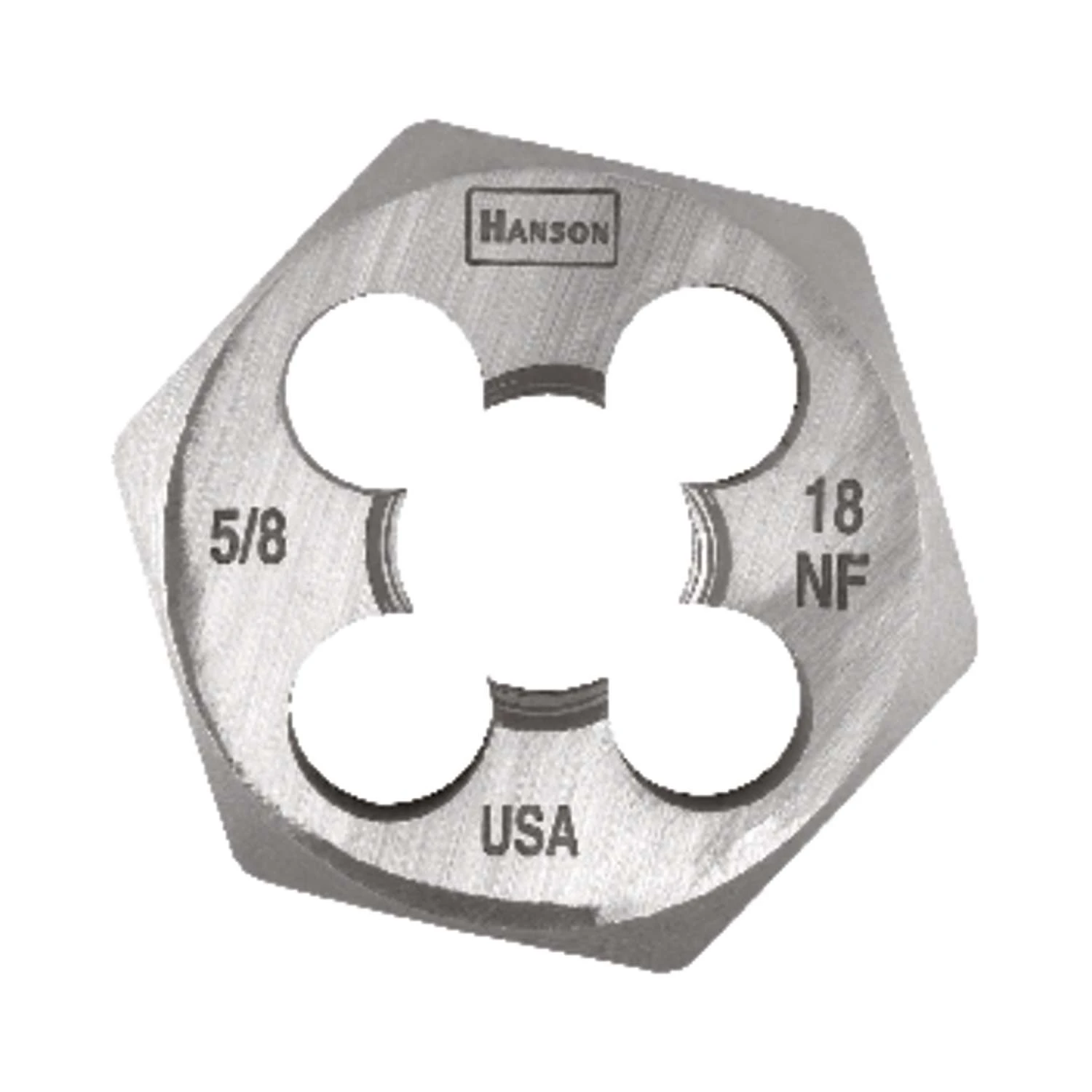Irwin Hanson High Carbon Steel SAE Hexagon Die 5/8 In. 1 Pc 3 Irwin Hanson High Carbon Steel SAE Hexagon Die 5/8 In. 1 Pc