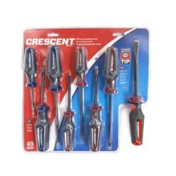 Crescent Diamond Coated Screwdriver Set 8 Pc