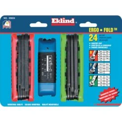 Eklind Ergo-Fold Assorted Metric And SAE Fold-Up Hex Key Sets 24 Pc -Craftsman Store 8d403bc8 9a4c 457c 965f 23778b5768ba