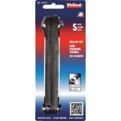 Eklind 3/16 To 3/8 In. SAE Fold-Up Hex Key Set 5 Pc