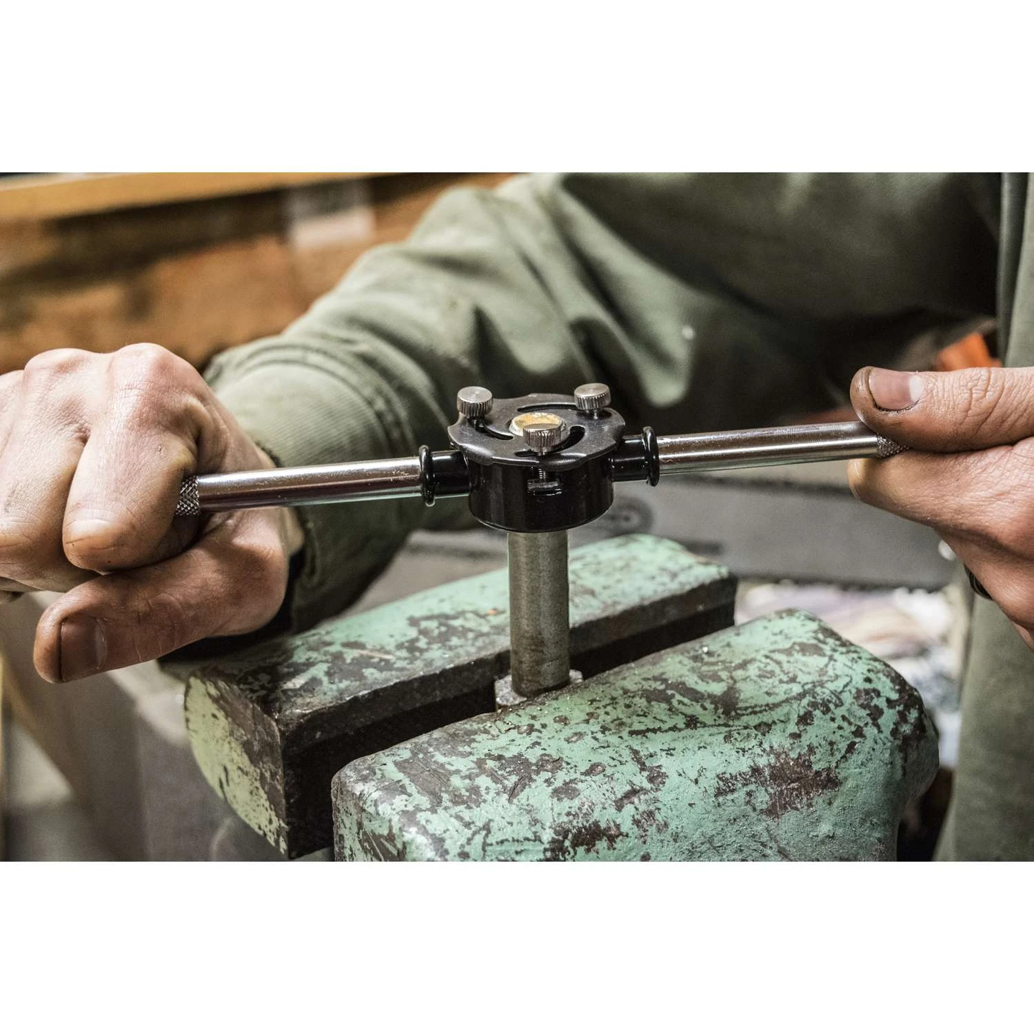 Century Drill & Tool Carbon Steel SAE Hexagon Die 1-8 NC 1 Pc 4 Century Drill & Tool Carbon Steel SAE Hexagon Die 1-8 NC 1 Pc - Image 2