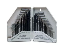 Performance Tool Metric And SAE Long And Short Arm Hex Key Set 30 Pc