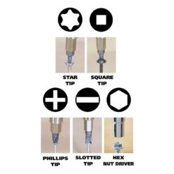 Great Neck 11-in-1 Multi-Bit Screwdriver/Nut Driver 1 Pc -Craftsman Store b200e355 8caa 48d5 b178 bfd46d11281d