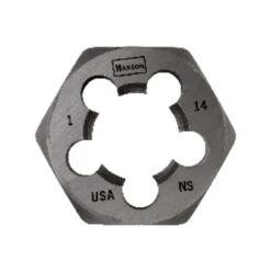 Irwin Hanson High Carbon Steel SAE Hexagon Die 1 In. 1 Pc