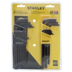 Stanley Multi-Size Metric And SAE Long Arm Hex Key Set 22 Pc 7 Stanley Multi-Size Metric And SAE Long Arm Hex Key Set 22 Pc -Craftsman Store c7d9208d 247a 448b bd34 fdb8081c2781
