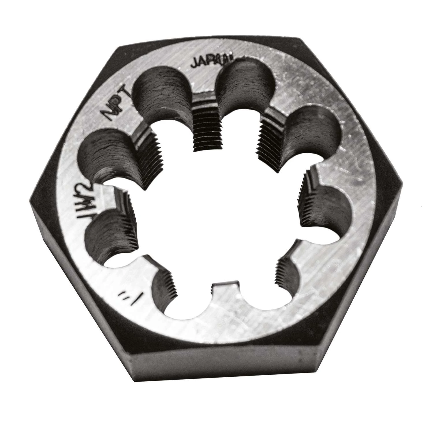 Century Drill & Tool Carbon Steel Hexagon Die 1-11 NPT 1 Pc 3 Century Drill & Tool Carbon Steel Hexagon Die 1-11 NPT 1 Pc