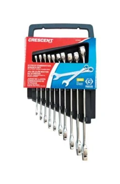 Crescent 12 Point SAE Wrench Set 11.65 In. L 10 Pk