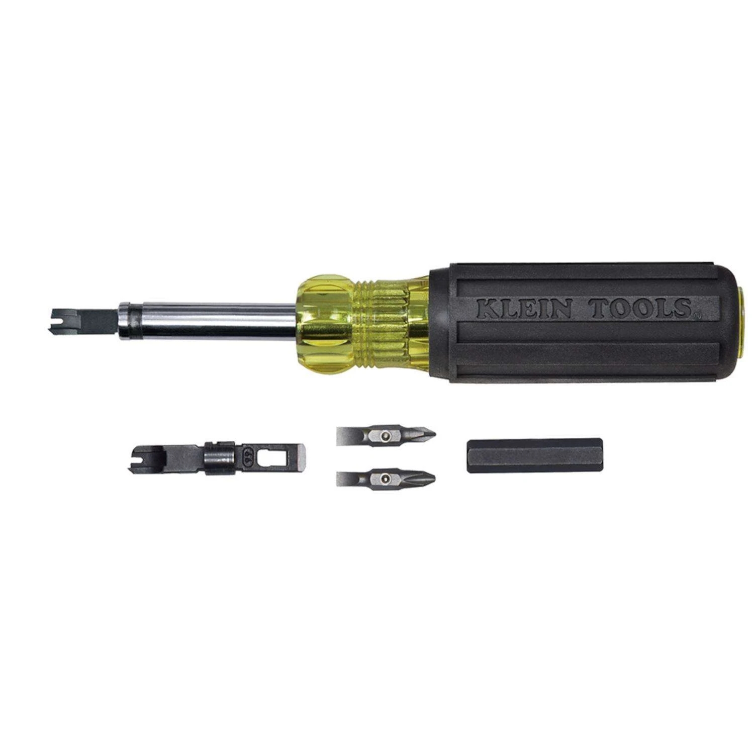Klein Tools 1/4 & 3/8 In. Multi-Bit Screwdriver 5 Pc 3 Klein Tools 1/4 & 3/8 In. Multi-Bit Screwdriver 5 Pc