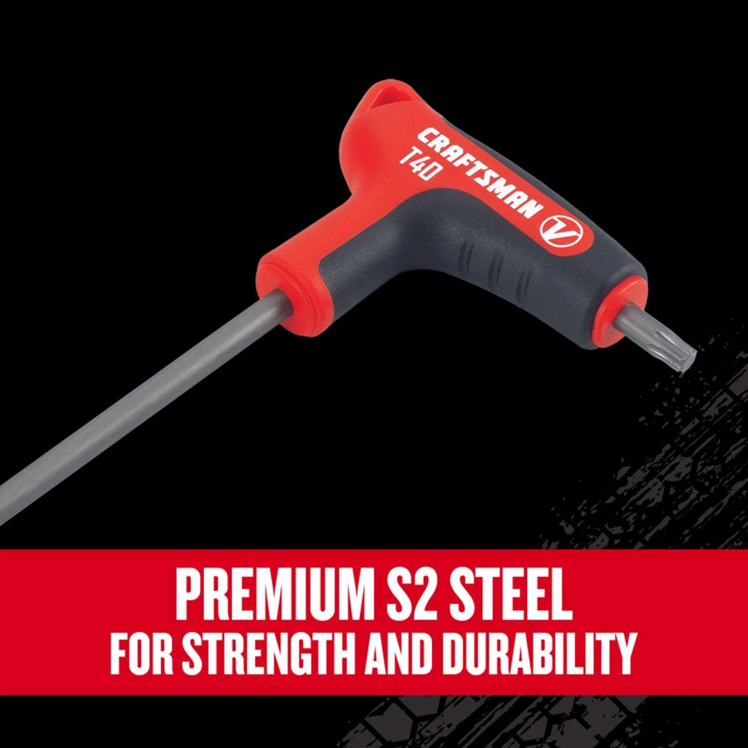 Craftsman V-Series X-Tract Technology Torx T-Handle Screwdriver Set 7 Pc 6 Craftsman V-Series X-Tract Technology Torx T-Handle Screwdriver Set 7 Pc - Image 4