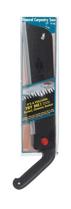 Shark Saw 12 In. High Carbon Steel Pull Saw 14 TPI 1 Pc