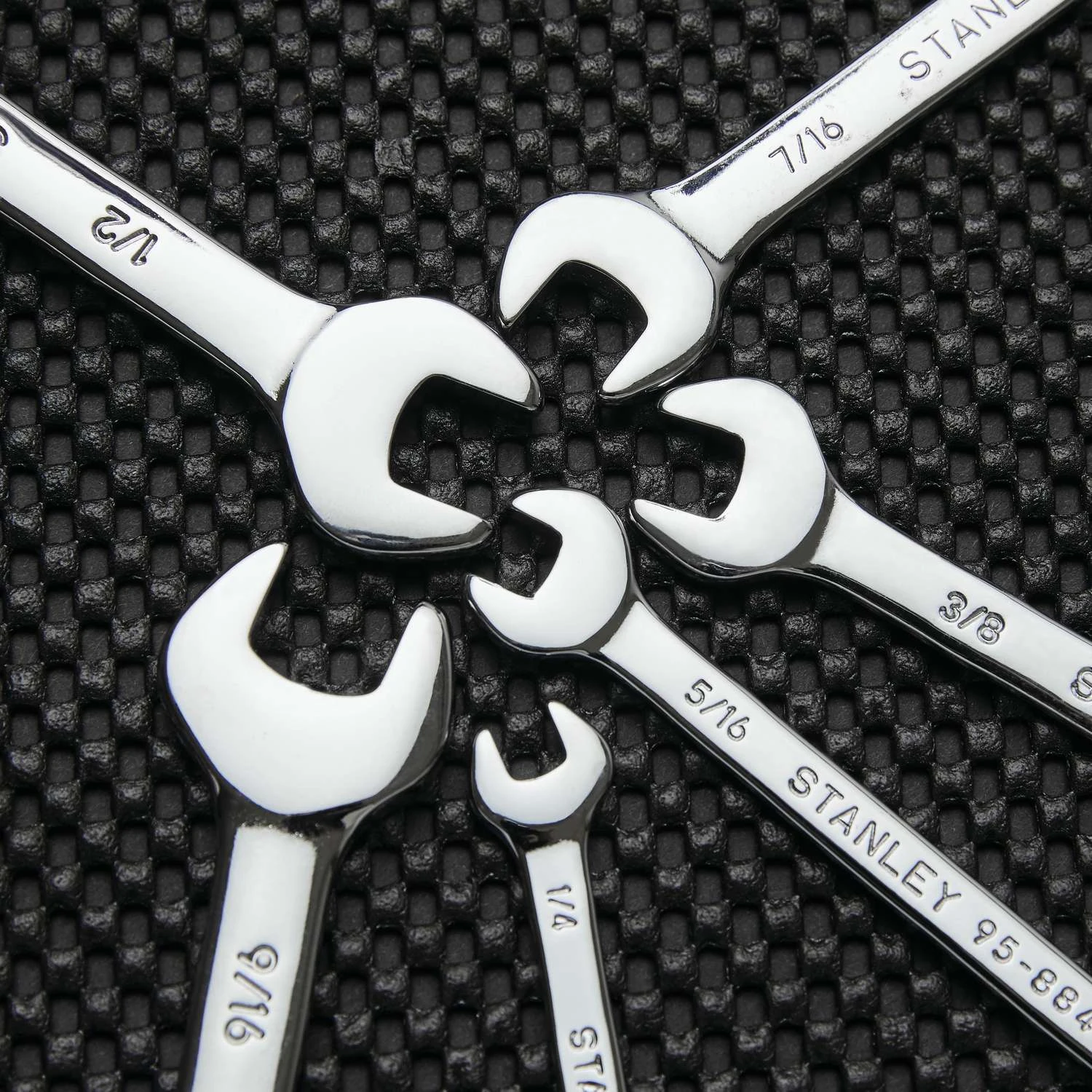 Stanley SAE Wrench Set Assorted In. L 6 Pc 5 Stanley SAE Wrench Set Assorted In. L 6 Pc - Image 3