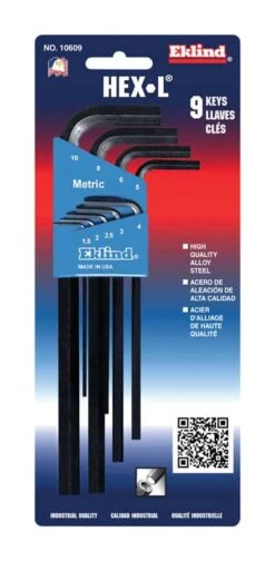 Eklind Hex-L 1.5-10 Mm Metric Long Arm Hex L-Key Set 9 Pc -Craftsman Store fb205d76 9618 45e5 ba8a 759928fbe817