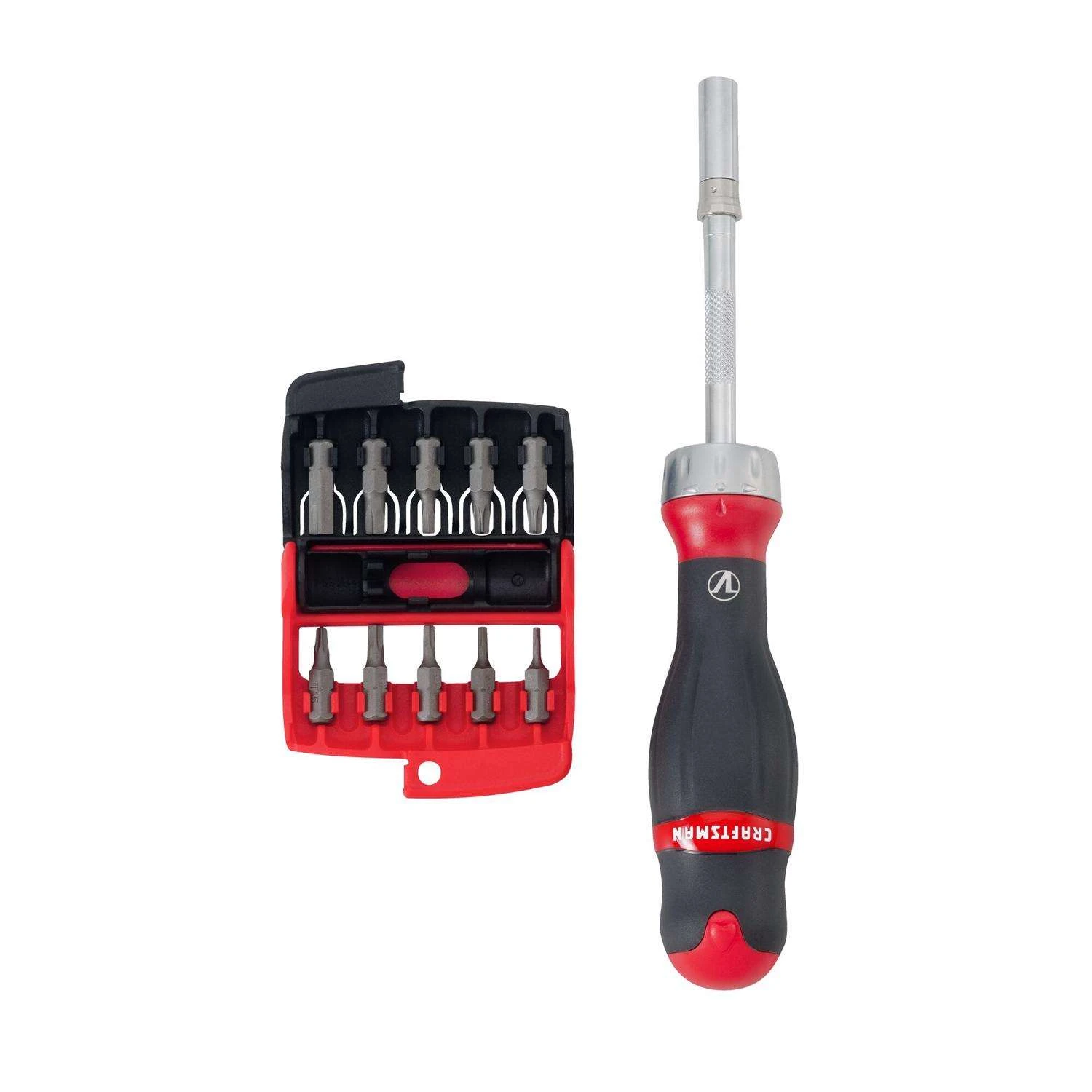 Craftsman V-Series X-Tract Technology Ratcheting Screwdriver Set 18 Pc 3 Craftsman V-Series X-Tract Technology Ratcheting Screwdriver Set 18 Pc